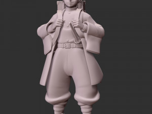 Demon Slayer - Tanjiro Kamado 3D Принт Модель