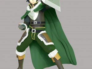 Naofumi Iwatani - L'ascesa dell'eroe dello scudo Modello di stampa 3D