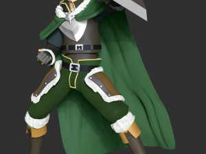 Naofumi Iwatani - The Rising of the Shield Hero 3Dプリントモデル