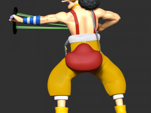 One Piece - God Usopp Modèles 3D en vedette