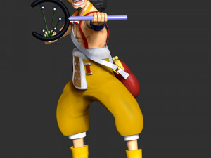One Piece - God Usopp Modèles 3D en vedette