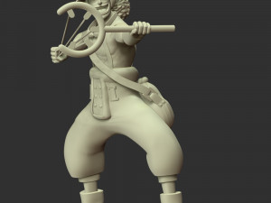 One Piece - God Usopp Modèles 3D en vedette