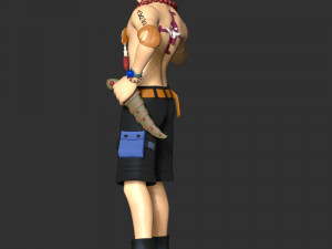 One Piece - Ace Model Cetak 3D