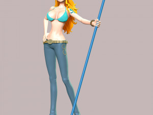 One Piece - Nami 3D 打印模型