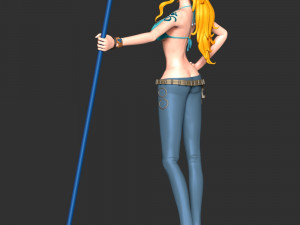 One Piece - Nami 3D 打印模型