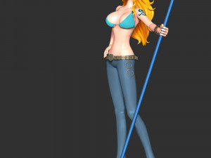 One Piece - Nami 3D 打印模型
