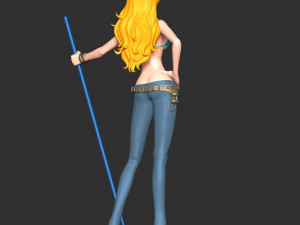 One Piece - Nami 3D 打印模型