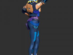 Valorant - Neon 3D Baskı Modeli