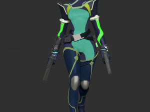 Valorant - Viper 3D 打印模型