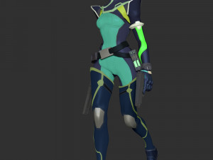 Valorant - Viper 3D 打印模型