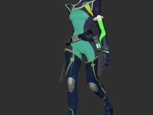 Valorant - Viper 3D Print Model
