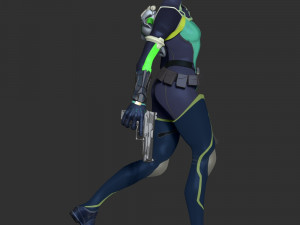 Valorant - Viper 3D 打印模型