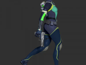 Valorant - Viper 3D Print Model