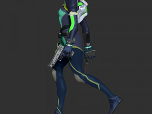 Valorant - Viper 3D 打印模型