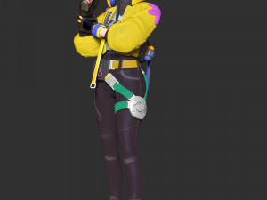 Valorant - Killjoy 3D Print Model
