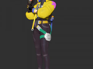 Valorant - Killjoy 3D Print Model