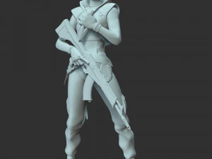 Valorant - Jett 3D Print Model