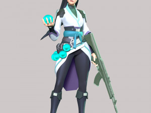 Valorant - Sage 3D Print Model