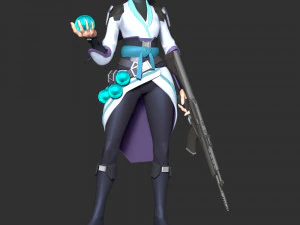 Valorant - Sage 3D Print Model