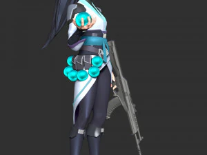 Valorant - Sage 3D Print Model