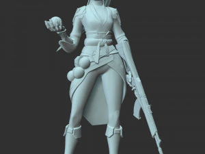 Valorant - Sage 3D Print Model