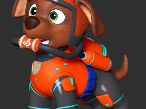 Zuma Scuba - The Movie Model Cetak 3D