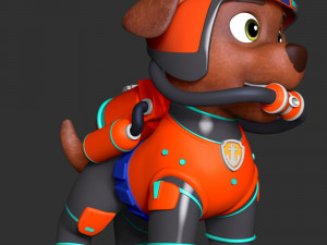 Zuma Scuba - The Movie Model Cetak 3D