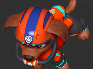 Zuma Scuba - The Movie Model Cetak 3D