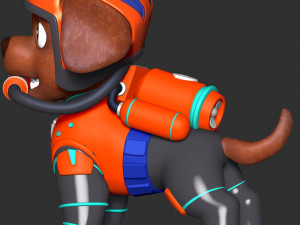 Zuma Scuba - The Movie Model Cetak 3D