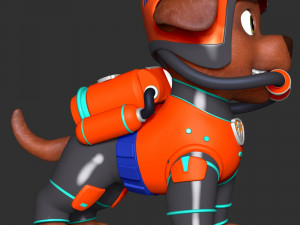 Zuma Scuba - The Movie Model Cetak 3D