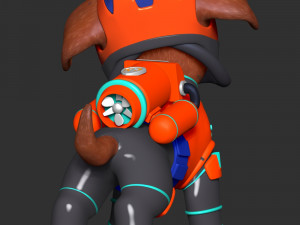 Zuma Scuba - The Movie Model Cetak 3D