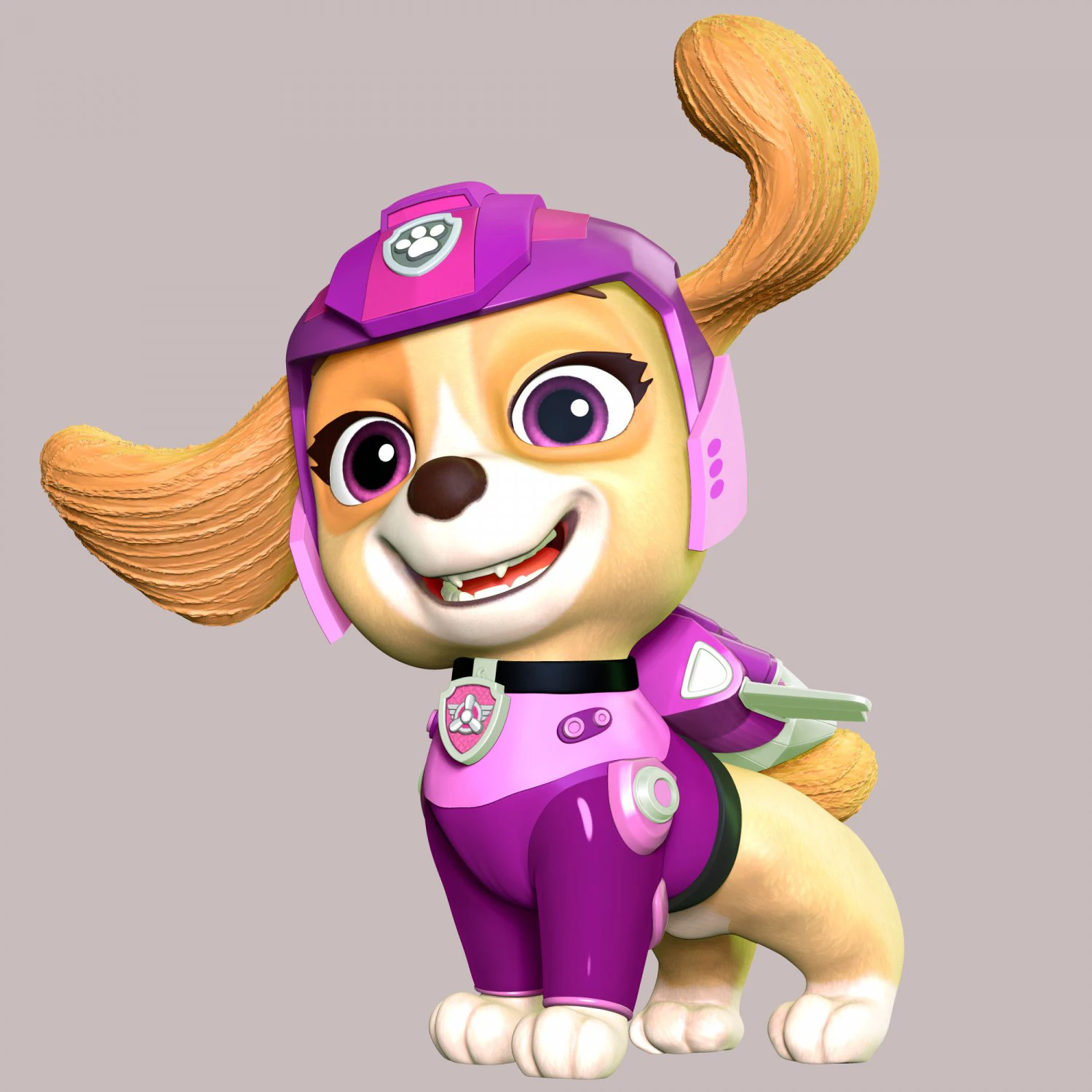 Skye Pilot - The Movie 3D Print Model .c4d .max .obj .3ds .fbx .stl .blend 
