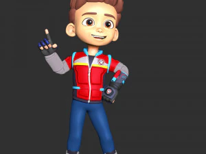 Ryder - The Movie 3D Print Model