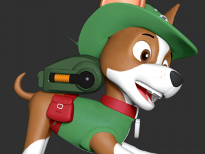 Tracker 3Dプリントモデル