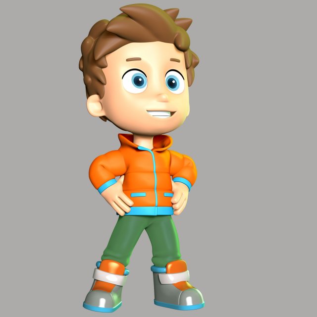 Alex Porter Modello di stampa 3D .c4d .max .obj .3ds .fbx .stl .blend