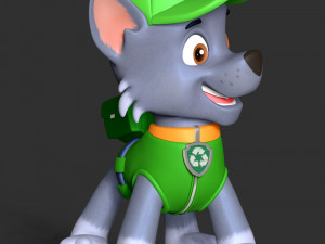 Rocky Rescue Uniform 3D 프린트 모델