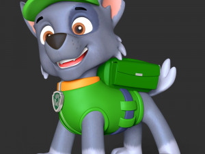 Rocky Rescue Uniform 3D 프린트 모델