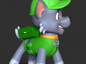 Rocky Rescue Uniform 3D 프린트 모델