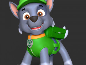 Rocky Rescue Uniform 3D 프린트 모델