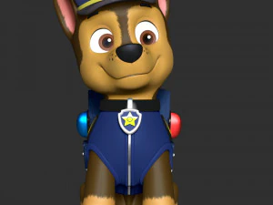 Chase 3D Print Model