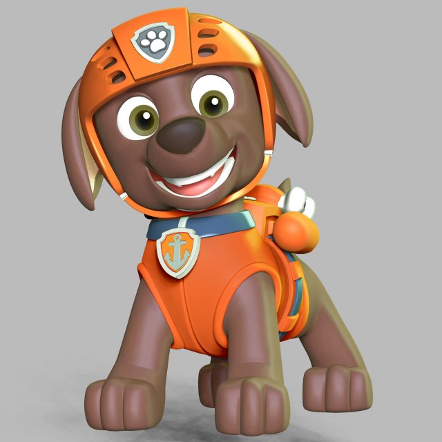 Zuma 3D Druckmodell .c4d .max .obj .3ds .fbx .stl .blend