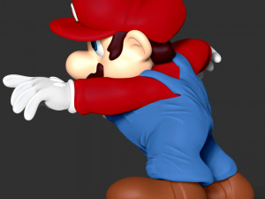 The Super Mario 3D-Druckmodell
