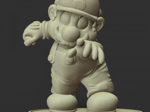 The Super Mario 3D Print Model