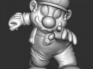 The Super Mario 3D-Druckmodell