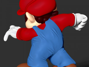 The Super Mario 3D-Druckmodell