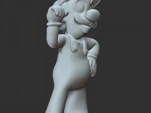 Luigi - The Super Mario 3D Print Model