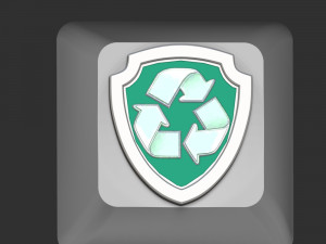 Keycaps Paw Patrol Badge 3D Принт Модель
