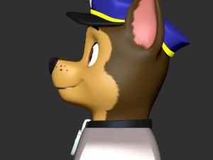 Keycap Chase Skye - Paw Patrol 3D Print Model