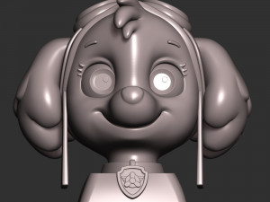 Keycap Chase Skye - Paw Patrol 3D 打印模型