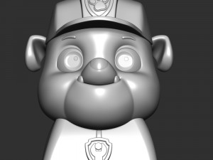 Marshall Rubble Keycap - Paw Patrol Modelo de impresión 3D